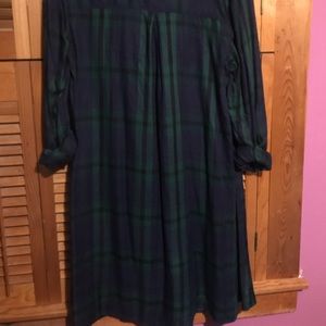 Old Navy Plaid T-shirt Dress
